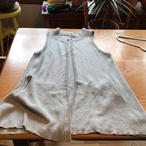 Moth / Anthropologie Sleeveless Long Cardigan